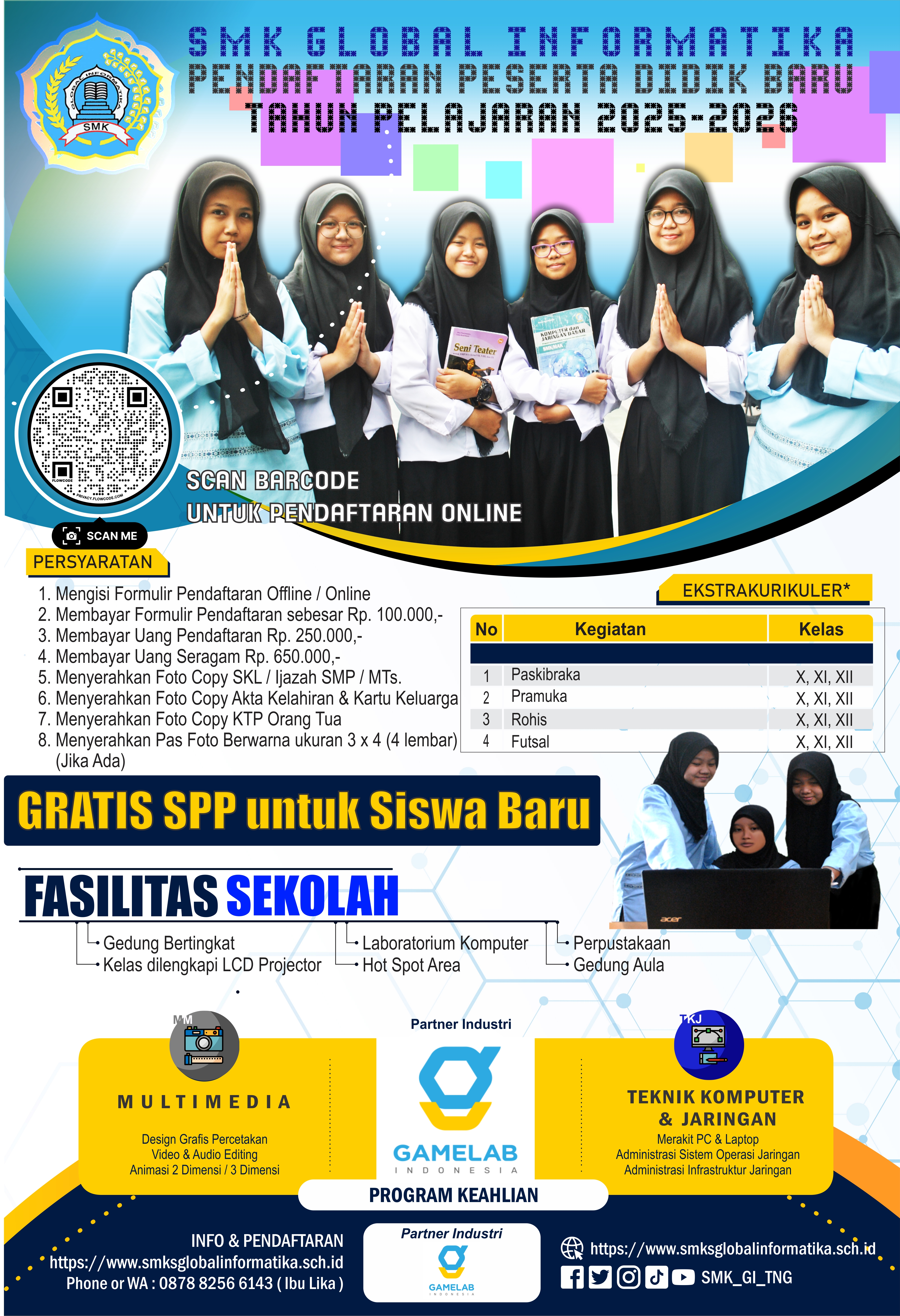 PPDB SMK GLOBAL INFORMATIKA 2025-2026